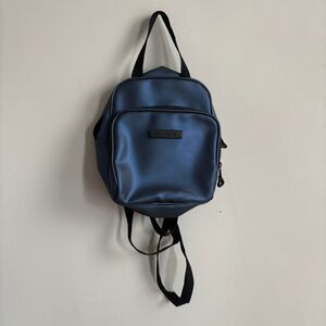 Whatever Women's Vintage Blue and Navy Mini Backpack